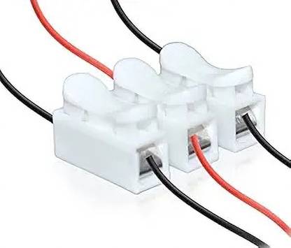 POWER CONNECT 3-Way Push Fit Connector 3-Way Quick Push Type Lock Push Fit lever Connector Electrical Cable lock electric Wire Connector