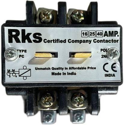 MME double pole contactor 16amp (motor starter, A.C contactor, L.K Type) CONTACTOR Wire Connector