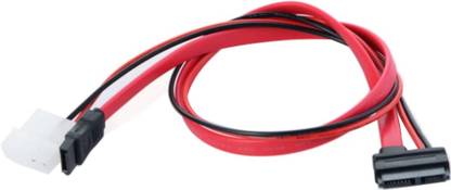 Paruht 7 + 6 Pin Power Supply Connector Cable to 7-Pin Sata and 2-Pin Molex For Slim Laptop SATA DVD CD-RW Drive Notebook Optical Drive Line Wire Wire Connector