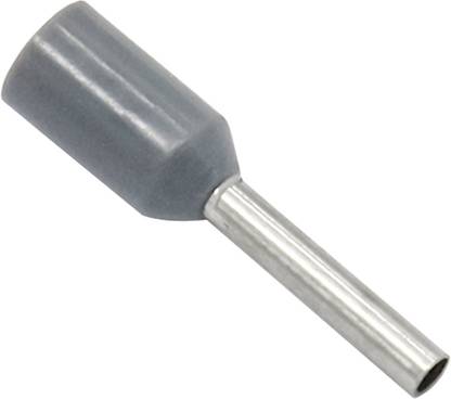 Electronic Spices E7508 20A Grey color 20 AWG wire gauge hard nylon insulated CRIMP Wire Connector