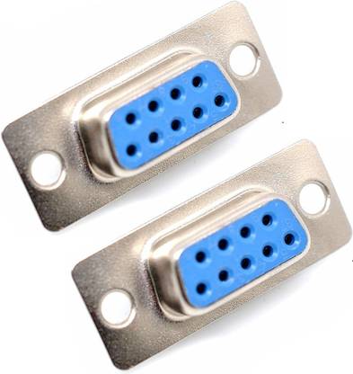TAAPSEE DB9 Female D-Sub Solder Type Connector DB9 CONNECTOR Wire Connector