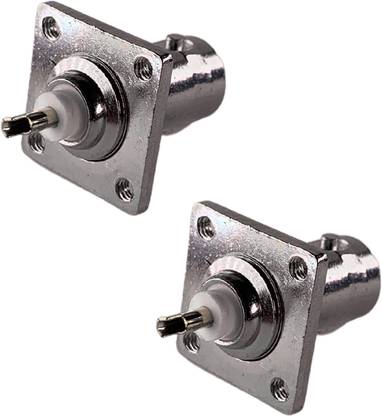 MX BNC SOCKET WITH TEFLON PANEL MOUNTING (PIN GOLD PLATED)(MX171) Bnc Socket Wire Connector