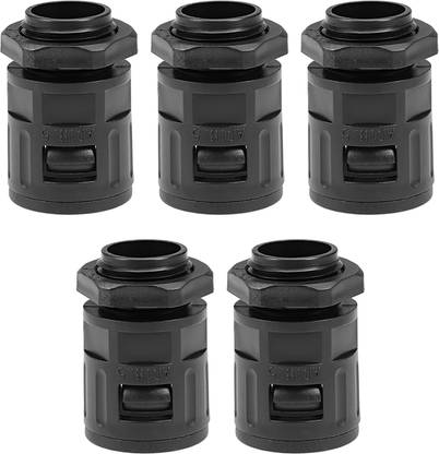 Hinox Electronics (AD18.5/PG13.5) Pipe Adapter Bellows Joint Quick Hose Connector Snake Skin Flexible Pipe Joint Corrugated Conduit Connector Wire Connector