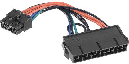 Paruht ATX 24 Pin female to 10 Pin male PSU Power Supply Converter Adapter Mainboard ATX PSU Supply Wire Connector