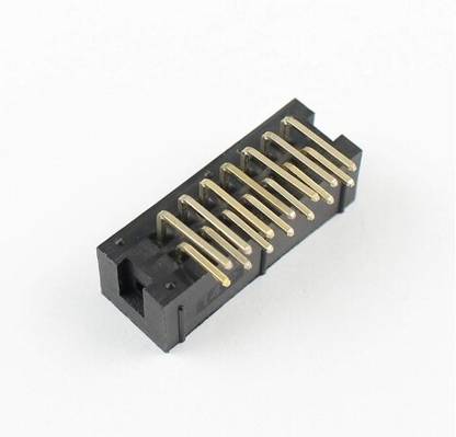 iBAT SOLUTIONS 14 Pin Right Angle Male Shrouded IDC Box Header Connector CONNECTOR Wire Connector