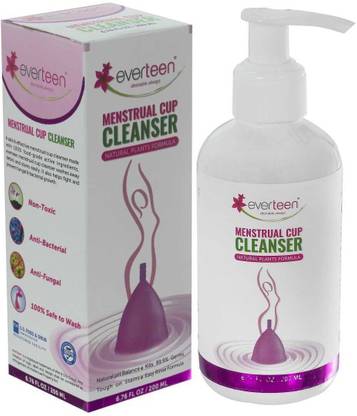 everteen Menstrual Cup Cleanser With Plants Based Formula for Women - 1 Pack (200 ml) Intimate Wash