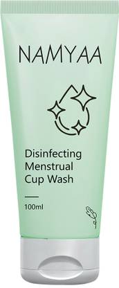 Namyaa Disinfecting Menstrual Cup Wash-Paraben & Sulphate Free Intimate Wash