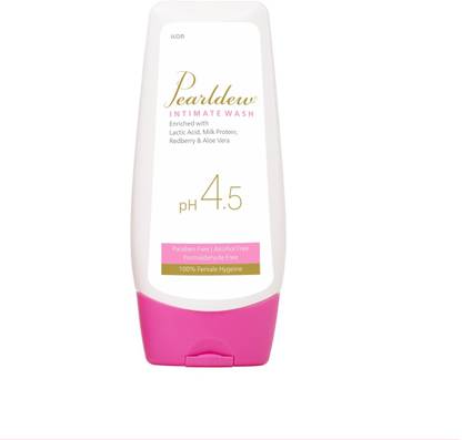 Pearldew Intimate Wash 100 ml | With Aloe & Red berry | Alcohol Free Intimate Wash
