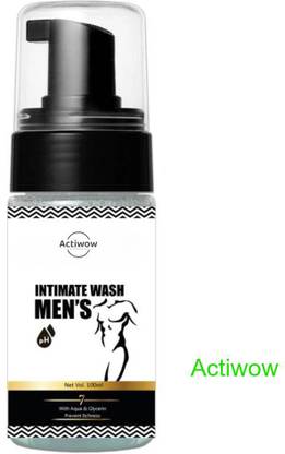 ACTIWOW Intimate Men Wash for Skin Whitening & Soft Hydration A01 Intimate Wash