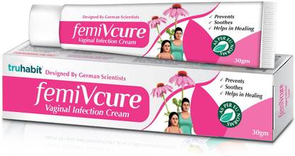 TruHabit TruHabt Femi V Cure Vaginal Infection & Itching Relief Cream Intimate Cream