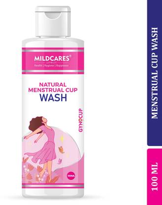 Gynocup Menstrual Cups Wash with Rose Fragrance Intimate Wash