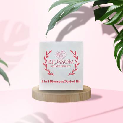 BLOSSOM Period Kit (Pack of 5) Intimate Wipes