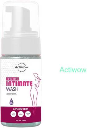 ACTIWOW For Her Intimate Wash for Whitening & Skin Moisturizing Care A01 Intimate Wash