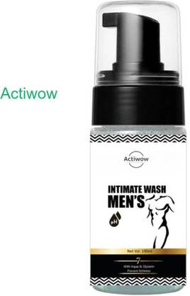 ACTIWOW Intimate Men Wash for Whitening & Skin Tone Balance A01 Intimate Wash
