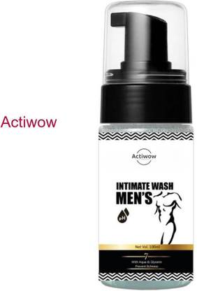 ACTIWOW Intimate Men Wash for Skin Hydration & Whitening A01 Intimate Wash