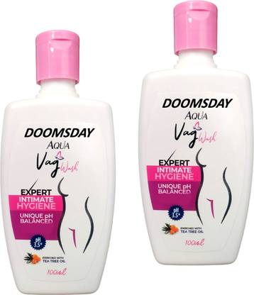 DOOMSDAY VAG WASH EXPERT INTIMATE HYGIENE TO BALANCED PH ENRICHED TEA TREE OIL PACK OF 2 Intimate Wash