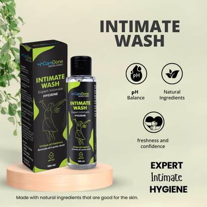 CareDone Intimate Wash for Women – 100 ml, Hygiene Wash for Women Intimate Wash