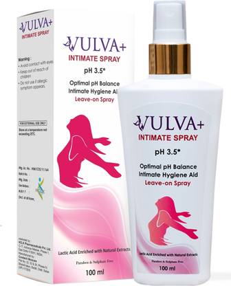 VULVA+ Intimate Wash for Women,Hygiene Spray,Feminine Wash, Dermatologically Tested Intimate Spray