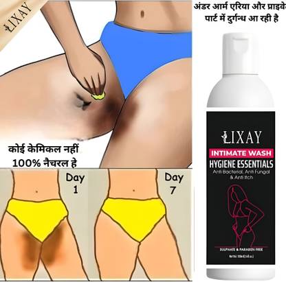 Lixay intimate area Wash Liquid natural & safe Intimate Wash