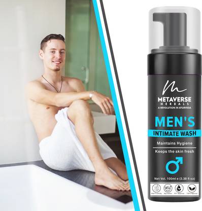 METAVERSE Men's intimate wash delivering optimal hygiene and relief from itching Intimate Wash