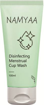 Namyaa Disinfecting Menstrual Cup Wash-Paraben & Sulphate Free Intimate Wash