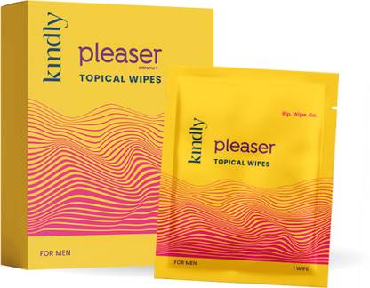 Kindlyhealth Pleaser Wipes Delay for Men Intimate Wipes