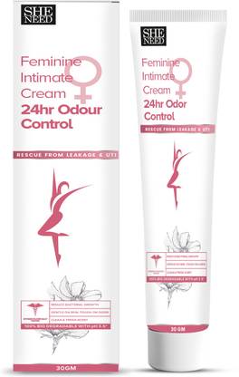 SheNeed Feminine Intimate 24hr Odour control cream - 30gm Intimate Cream
