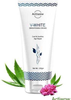 ACTIWOW V-White Brightening Cream for Smooth Skin Texture Intimate Cream