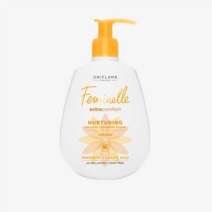 Oriflame FEMINELLE Extra Comfort Nurturing Intimate Cleansing Cream Calendula Intimate Cream