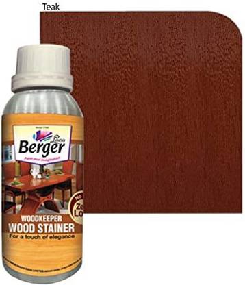 Berger Wood Keeper Wood Stainer -Teak-500 Ml, B0B97DPVDD Oil Stain Wood Stain