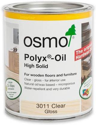 Osmo Polyx hardwax oil original gloss 3011 Clear Wood Varnish