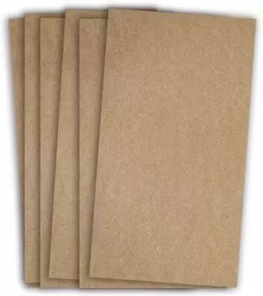LOAM Plus 6" X 20" Mdf Board Sheet For Art & Craft Pack of 6 Ash Japanese Wood Veneer