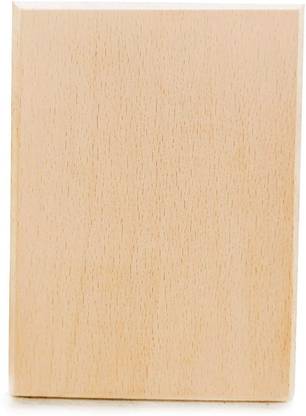 Asmi Collections Plain Wooden Board for Craft, Art,Painting, DIY, Carving, Decoupage or Engraving Beach Wood Veneer