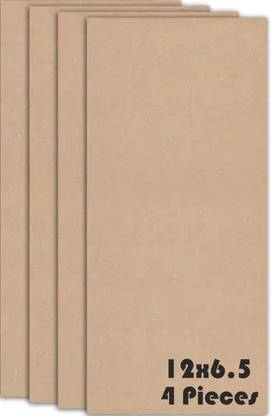 crystalsign 12x6.5MDF-4pcs Pine Wood Veneer