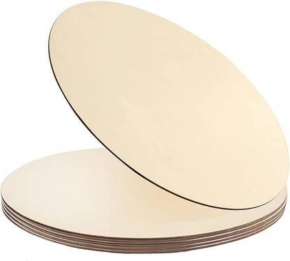 let diy CIRCLE-6I-20PC Pine Wood Veneer