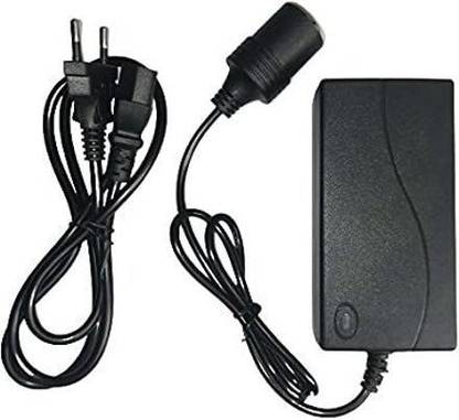 Breewell 12V-5A, AC to DC Power Adapter Converter Car Cigarette Lighter Socket Charger | Black Worldwide Adaptor