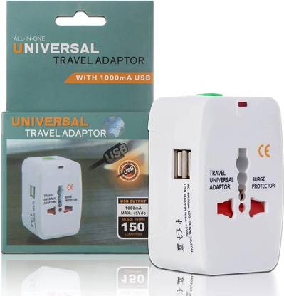 JBETERNIS 224+ Countries Supported Universal Travel Plug Adapter Compatible All Gadget Worldwide Adaptor