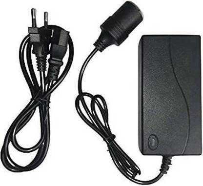 Breewell 12V-5A, AC to DC Power Adapter Converter Car Cigarette Lighter Socket Charger | Black Worldwide Adaptor