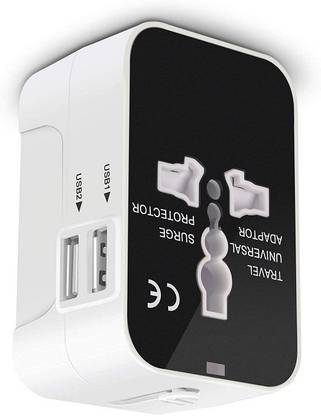 Jihaan 224 + Countries with Multi Power Outlet Electrical Plug Mobile Worldwide Adaptor