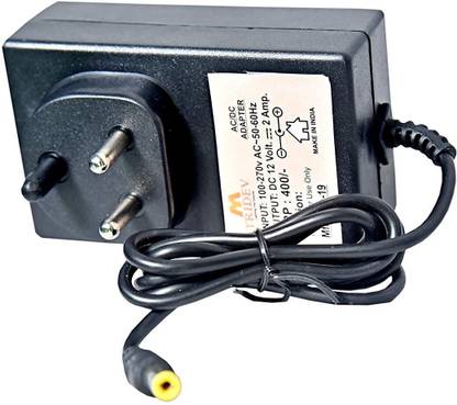 GoodsBazaar My 12Volt 2Amps 24Watt DC Power Adapter, Supply, Charge, SMPS for PC, LCD Monit Worldwide Adaptor