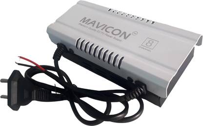 MAVICON premium quality 8 channel cctv camera power supply singleout 12 volt 10a 120W Worldwide Adaptor