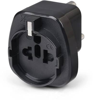 OREI European (Schuko) to India Plug Adapter, Type E/F, Heavy Duty, 1 Pack Worldwide Adaptor