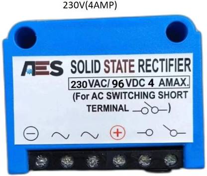 AES Solid State Rectifier 4AMP | Converts 230V AC to 96V DC | AC to Dc Converter Worldwide Adaptor