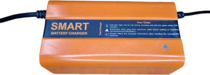 Pranax 24V 3A Smart Lithium Ion/Phosphate Battery Charger, Auto Cut & Indicators Worldwide Adaptor
