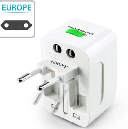 90 Degree MX Universal Worldwide Travel Adapter Plug Compatible for 150 Countries Worldwide Adaptor