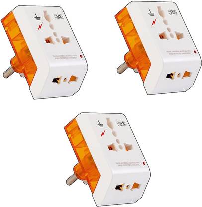 MX 2 PIN Universal Socket Plug (Type E/F),Worldwid, Travel Adaptor, Conversion Plug Worldwide Adaptor