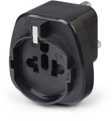 OREI European (Schuko) to India Plug Adapter, Type E/F, Heavy Duty, 1 Pack Worldwide Adaptor