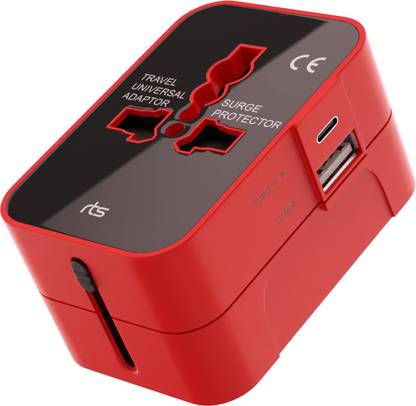 Jihaan Universal Adapter Travel Adapter Worldwide International Travel Worldwide Adaptor