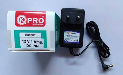 A Plus Products K PRO SMPS DC POWER ADAPTOR 12V 1AMP (PACK OF 1) Worldwide Adaptor