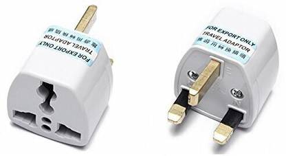 HI-PLASST Type G Plug, Pin 3Pin Travel Power Plugs Converter Adapter Worldwide Adaptor
